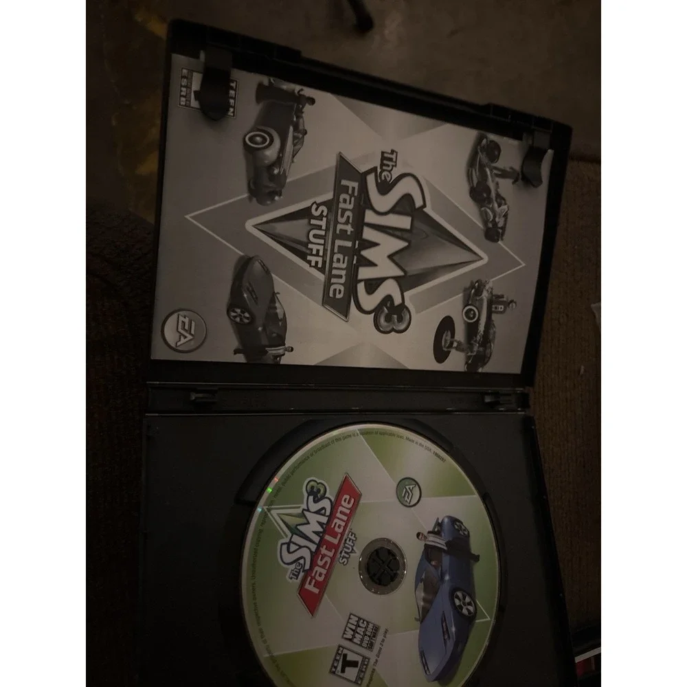 The Sims 3 Fast Lane Stuff PC Mac DVD Complete EA Racing Edition Y2K Gamers New